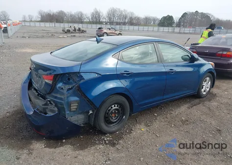 2014 Hyundai Elantra Se (Ulsan Plant) z USA, uszkodzony, nr VIN KMHDH4AE7EU194436